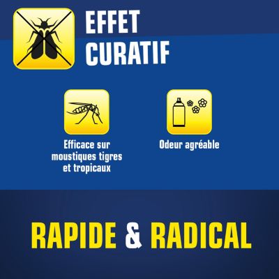 Aérosol tous volants moustiques, mouches, taons Kapo 500ml