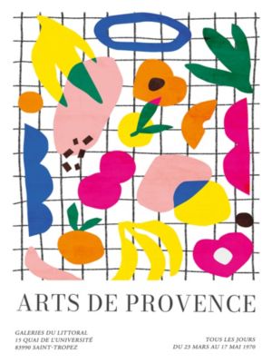 Affiche art de provence l.30 x l.40 cm Dada Art