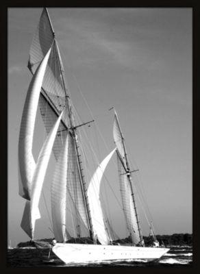 Affiche bateau à voile L.50 x H.70cm Dada Art