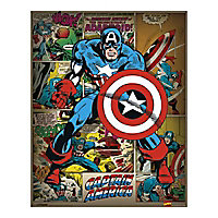 Affiche Captain America L.50 x l.40 cm