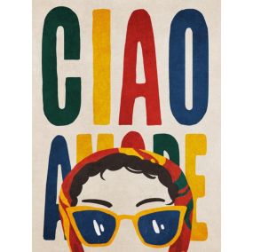 Affiche Ciao Dada Art l.30 x H.40 cm