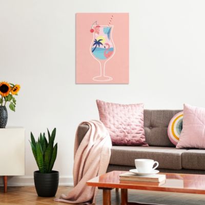 Affiche cocktail Dada Art l.30 x H.40 cm