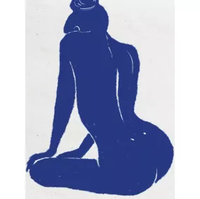 Affiche corps femme Dada Art l.60 x H.80 cm