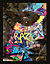 Affiche Face Tag multicouleur Dada Art l.30 x H.40 cm