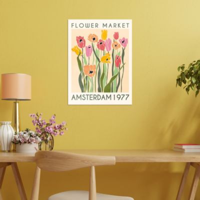 Affiche flower market Amsterdam l.30 x l.40 cm Dada Art