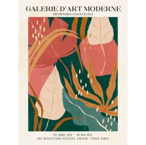 Affiche Gallery multicouleur Dada Art l.30 x H.40 cm