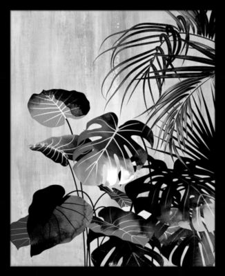 Affiche jungle noir et blanc L.40 x H.50cm Dada Art