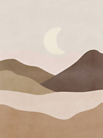 Affiche lune dunes Dada Art l.30 x H.40 cm