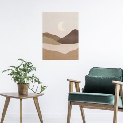Affiche lune dunes Dada Art l.30 x H.40 cm