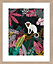 Affiche Monkey multicouleur Dada Art l.30 x H.40 cm