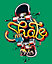 Affiche Skate Tag vert Dada Art l.24 x H.30 cm