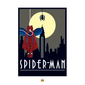 Affiche Spiderman Dada Art l.60 x H.80 cm