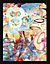 Affiche Tag Monkey multicouleur Dada Art l.30 x H.40 cm