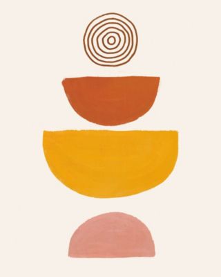 Affiche totem coloré l.24 x l.30 cm Dada Art