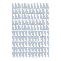 Affiche Triangles Bleu 40 x 50 cm
