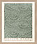 Affiche William Morris vert foncé Dada Art l.40 x H.50 cm