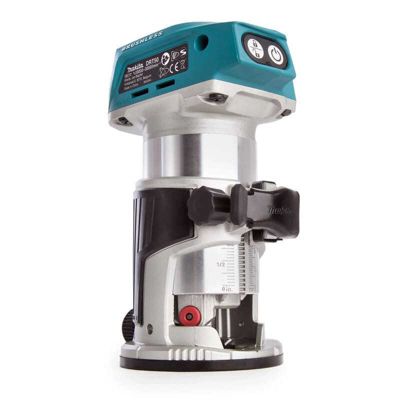 Affleureuse 18V BL -solo- sans base déportée Makita DRT50ZJX2