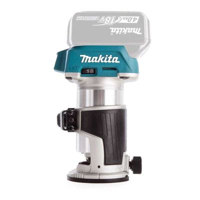 Affleureuse 18V BL -solo- sans base déportée Makita DRT50ZJX2