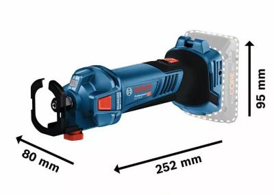 Affleureuse 18V GCU 18V-30 (Sans batterie ni chargeur) en coffret L-BOXX - BOSCH - 06019K8002