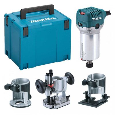 Affleureuse Défonceuse Makita Rt0702cx2j