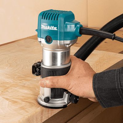 Affleureuse-défonceuse Makita Rt0702cx3j (4 En 1) 6mm 710w + Makpac