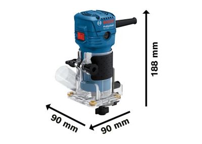 Affleureuse GLF 55-6 550 W, 33 000 tr/min - Bosch Professional - 06016A0000