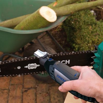 Affûteuse pour chaîne de tronçonneuse Dremel