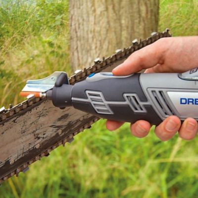 Affûteuse pour chaîne de tronçonneuse Dremel