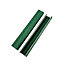 Agrafe vertes en fils de diamètre 1,3mm pastifié sur galvanisé largeur 20 mm. Boîte de 200.