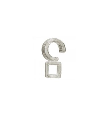 Agrafes à Coudre en Plastique Transparent - Lot de 20