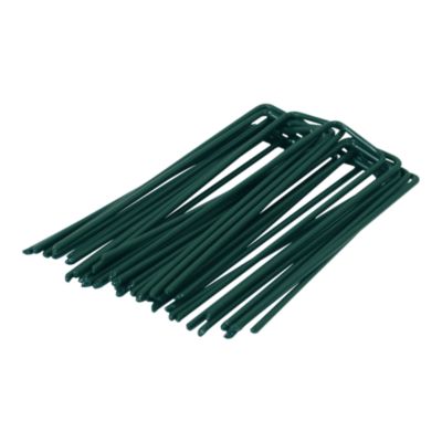 Agrafes de fixation pour gazon synthétique vertes 150 mm, lot de 20