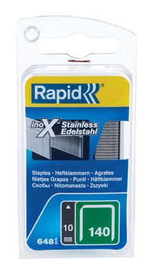 Agrafes Rapid n°140 10 mm inox Acier inoxydable