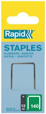 Agrafes Rapid n°140 12 mm, 650 pièces