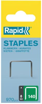 Agrafes Rapid n°140 8 mm, 970 pièces