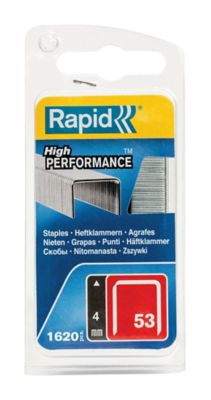 Agrafes Rapid n°53 4 mm, 1600 pièces