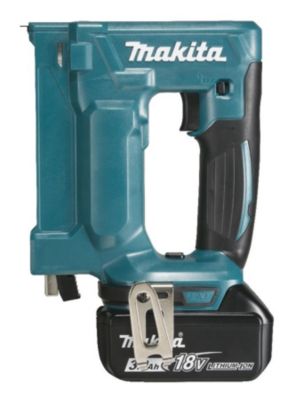 agrafeuse / cloueuse électrique MAKITA  DST112RFJ 3 Ah 18.0 V sans fil