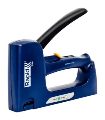 Agrafeuse manuelle grande capacité pour agrafes en fil plat et pointes Rapid R64E