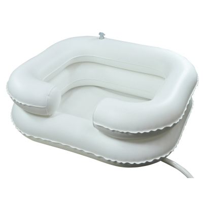 Aidapt VM970 - Bac à Shampooing Gonflable - Idéal pour le lavage assisté des cheveux au lit
