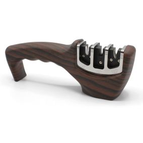 Aiguiseur FISHTEC 3 phases pour couteaux de cuisine - affuteur manuel professionnel et design