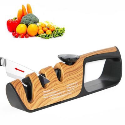 Aiguiseur FISHTEC Wood 3 en 1 couteaux