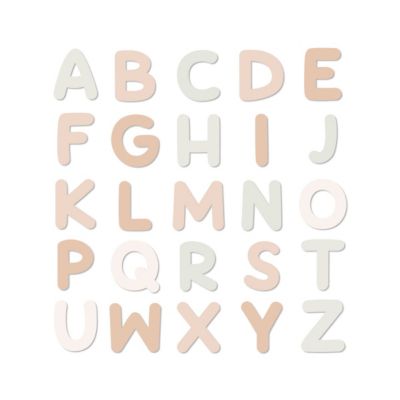 CE Toys Lot De 26 Aimants Alphabet Multicolores – Lettres En Plastique Pour Réfrigérateur, Apprentissage Orthographe, Dès 3 Ans