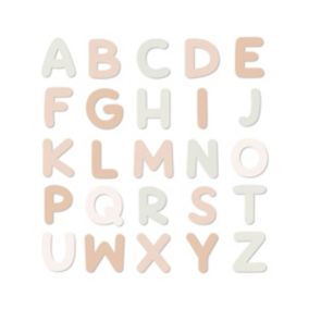 Aimants lettres de l'alphabet vert