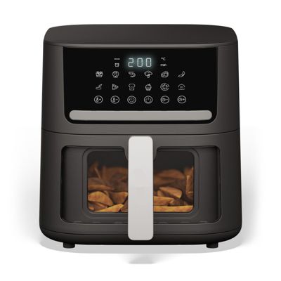 Air fryer Friteuse XL sans huile à air chaud 6,5L 12 programmes 1600W