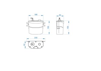 AIRDROP PLANUS Nébuliseur pour évacuation des condensats des climatiseurs et pompes à chaleur avec stérilisateur UVC intégré