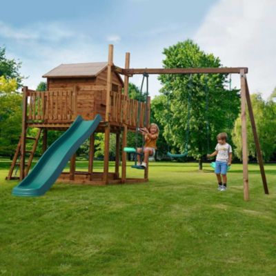 Aire de jeu en bois 5,33 x 3,83 x H.2,71 m, Soulet Tenerife