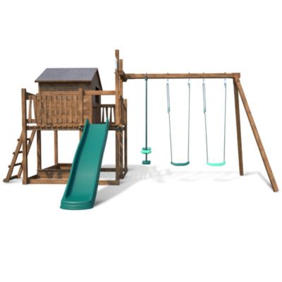 Aire de jeu en bois 5,33 x 3,83 x H.2,71 m, Soulet Tenerife