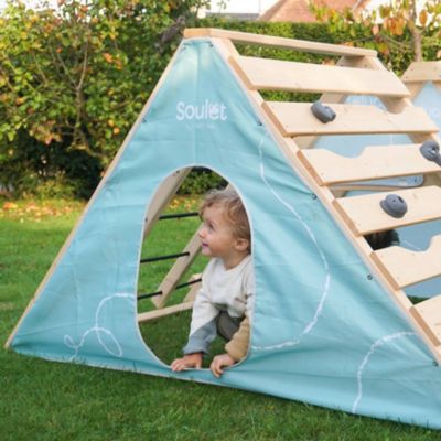 Aire de jeux avec toboggan Hercule pour enfants Soulet