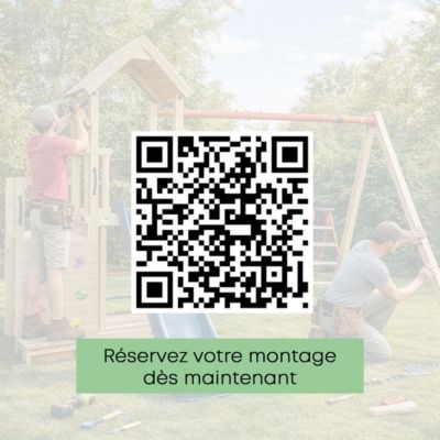 Aire de jeux bois 2,20 m ZESTY XPRESSION - 12 enfants