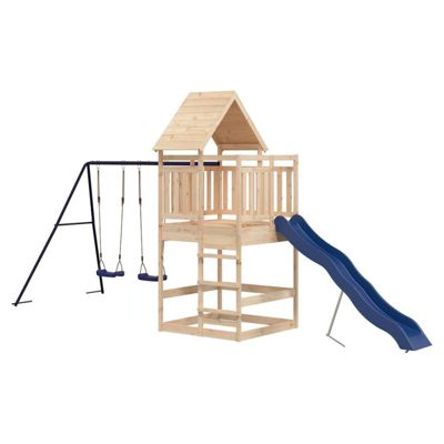 Aire de jeux d extérieur bois de pin massif