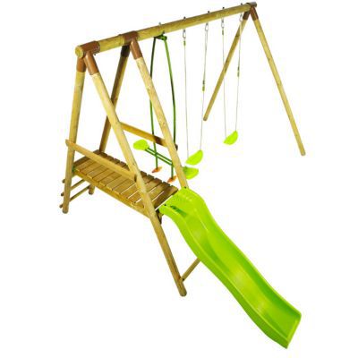 Aire De Jeux En Bois Blooma Mayaca Castorama